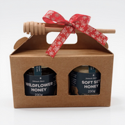 Dorset Christmas Honey Gift Set — Spring & Summer Wildflower (2 × 230g)