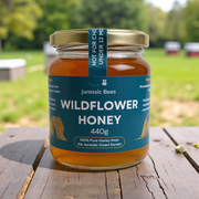 Raw Dorset Honey & Beeswax Pine Cone Candle Gift Set | Jurassic Bees